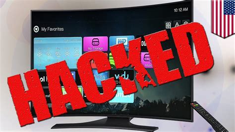 smart tv hacking signs